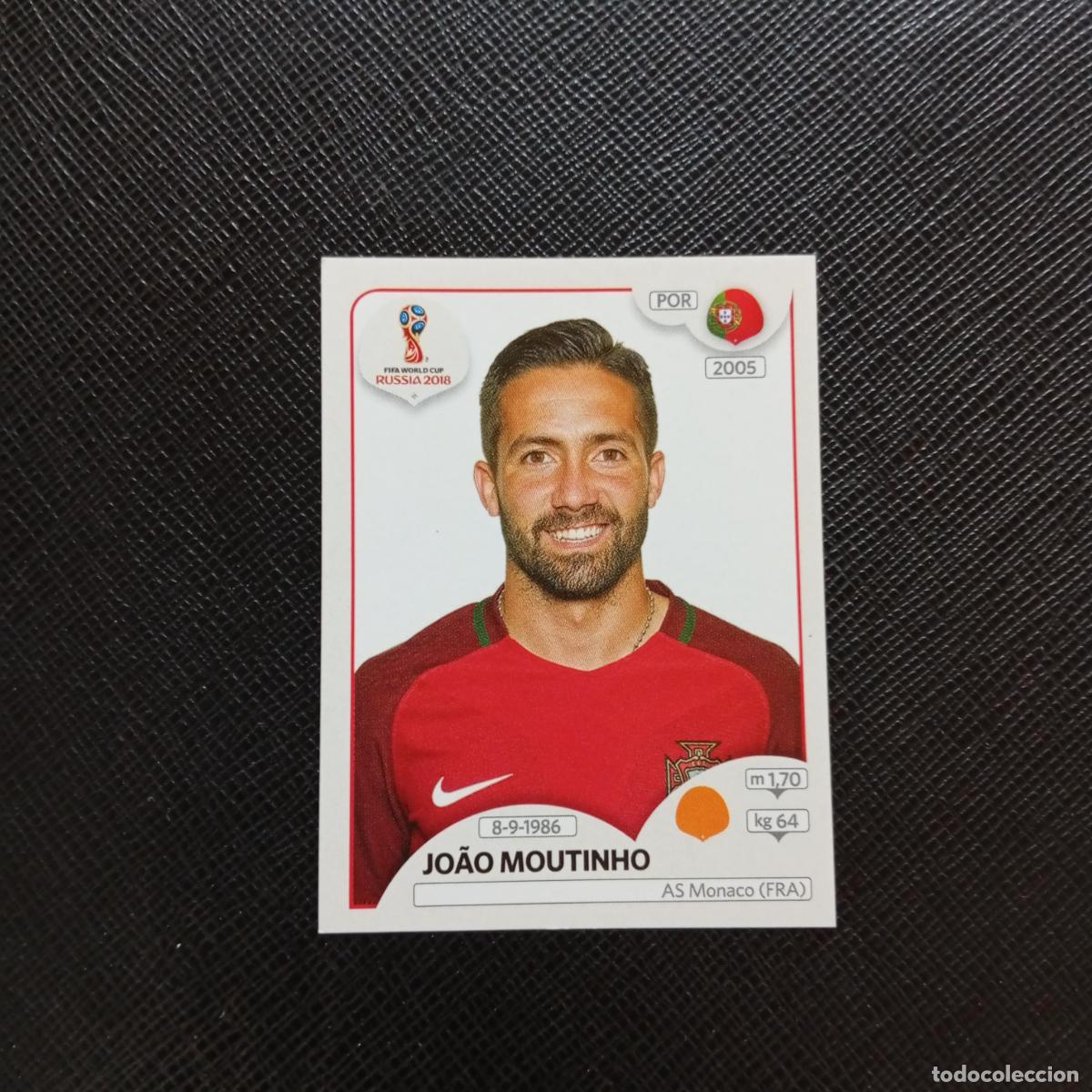 Cromos de f&uacute;tbol: 121 JOAO MOUTINHO PORTUGAL PANINI MUNDIAL RUSIA 2018 CROMO FUTBOL 18 - SIN PEGAR - CJ2