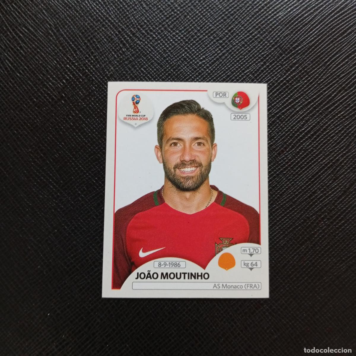 Cromos de f&uacute;tbol: 121 JOAO MOUTINHO PORTUGAL PANINI MUNDIAL RUSIA 2018 CROMO FUTBOL 18 - SIN PEGAR - CJ2 .