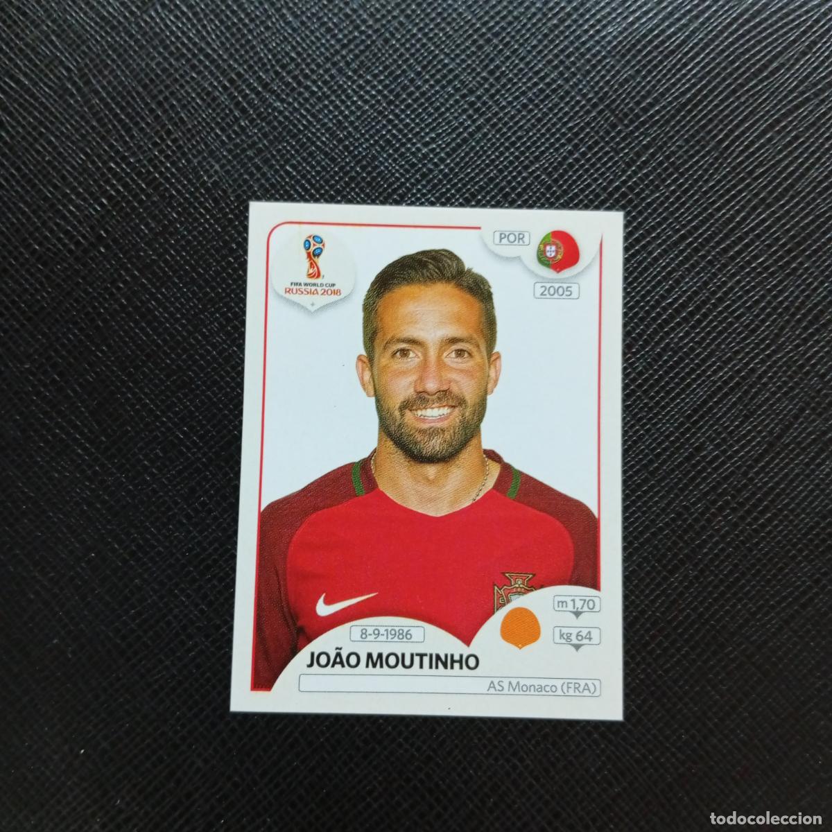 Cromos de f&uacute;tbol: 121 JOAO MOUTINHO PORTUGAL PANINI MUNDIAL RUSIA 2018 CROMO FUTBOL 18 - SIN PEGAR - CJ2 ..