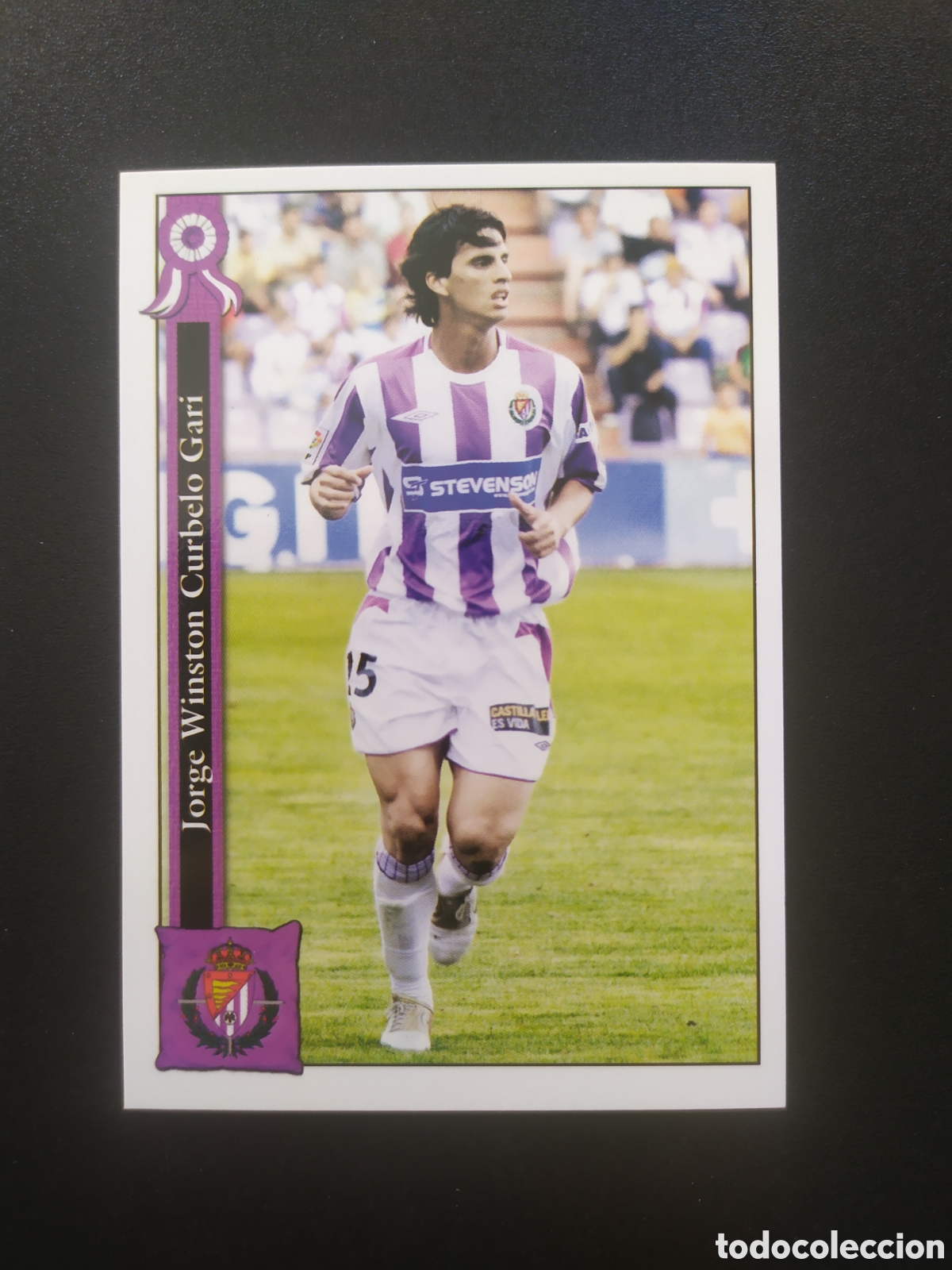 Fu&szlig;ball-Sticker: Mundicromo fichas Liga 2005 2006 05 06 Curbelo n&deg; 759 Valladolid