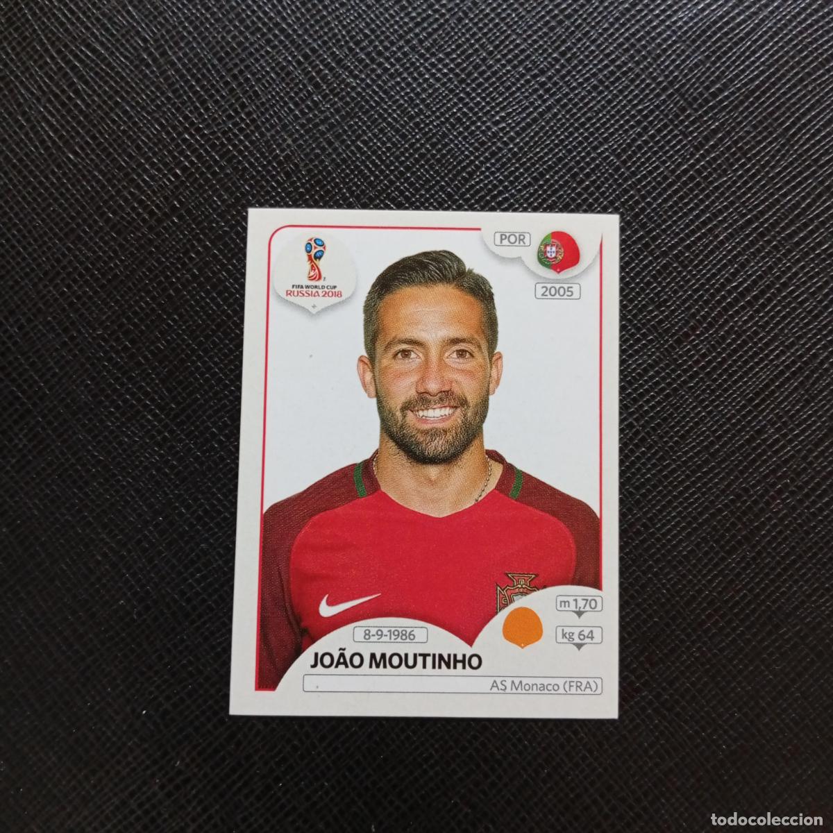 Cromos de f&uacute;tbol: 121 JOAO MOUTINHO PORTUGAL PANINI MUNDIAL RUSIA 2018 CROMO FUTBOL 18 - SIN PEGAR - CJ2 ....