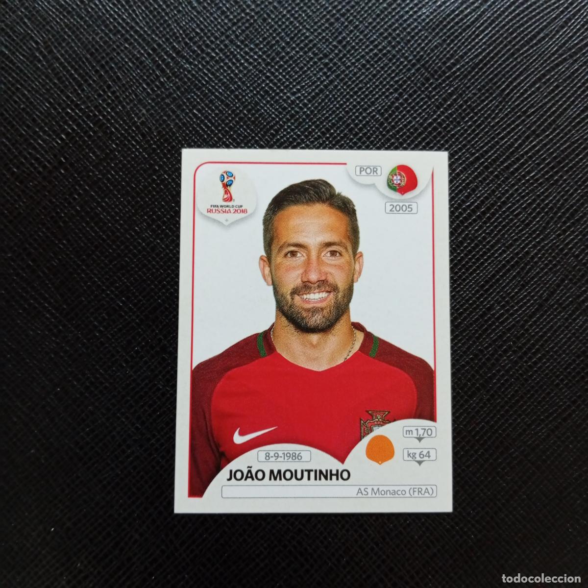 Cromos de f&uacute;tbol: 121 JOAO MOUTINHO PORTUGAL PANINI MUNDIAL RUSIA 2018 CROMO FUTBOL 18 - SIN PEGAR - CJ2 ....