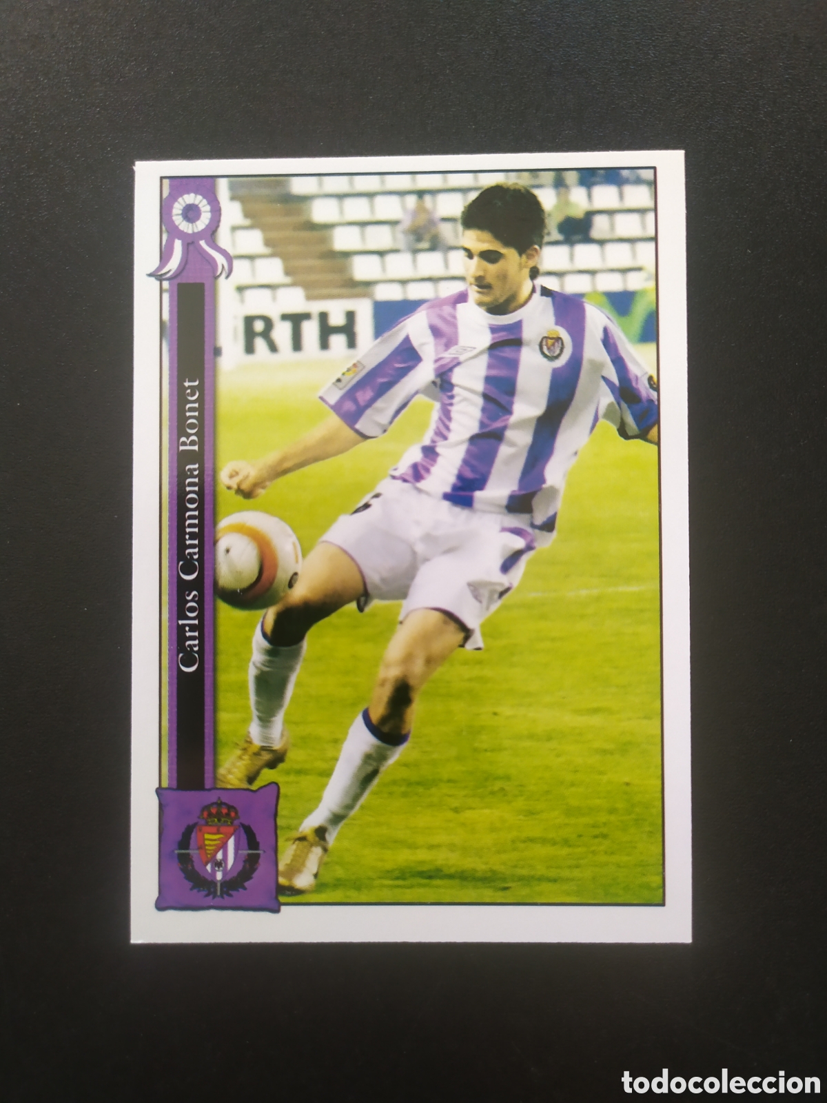 Fu&szlig;ball-Sticker: Mundicromo fichas Liga 2005 2006 05 06 Carmona n&deg; 765 Valladolid