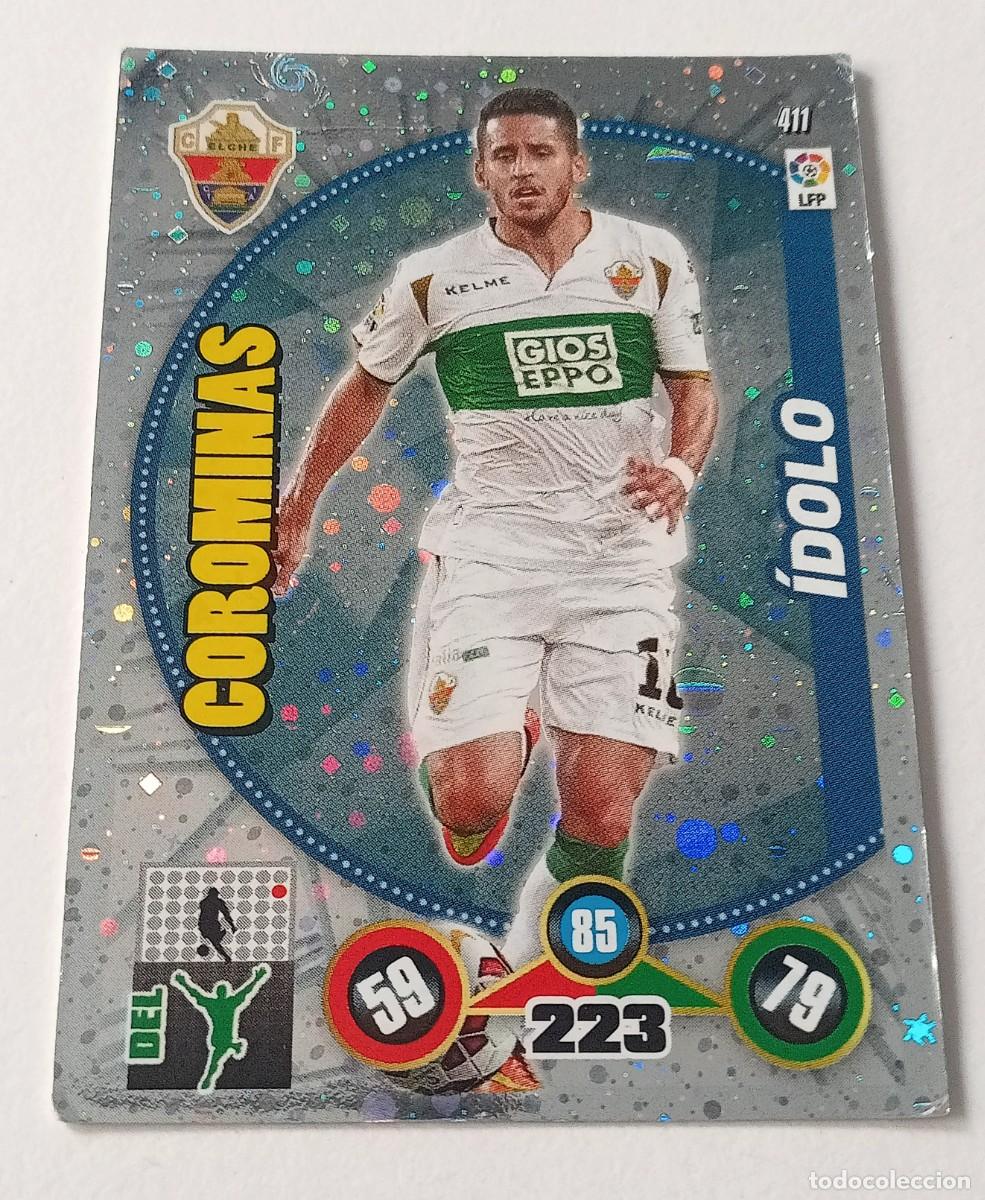 Fu&szlig;ball-Sticker: CROMO FUTBOL ADRENALYN 2014-2015: ELCHE CF COROMINAS IDOLO