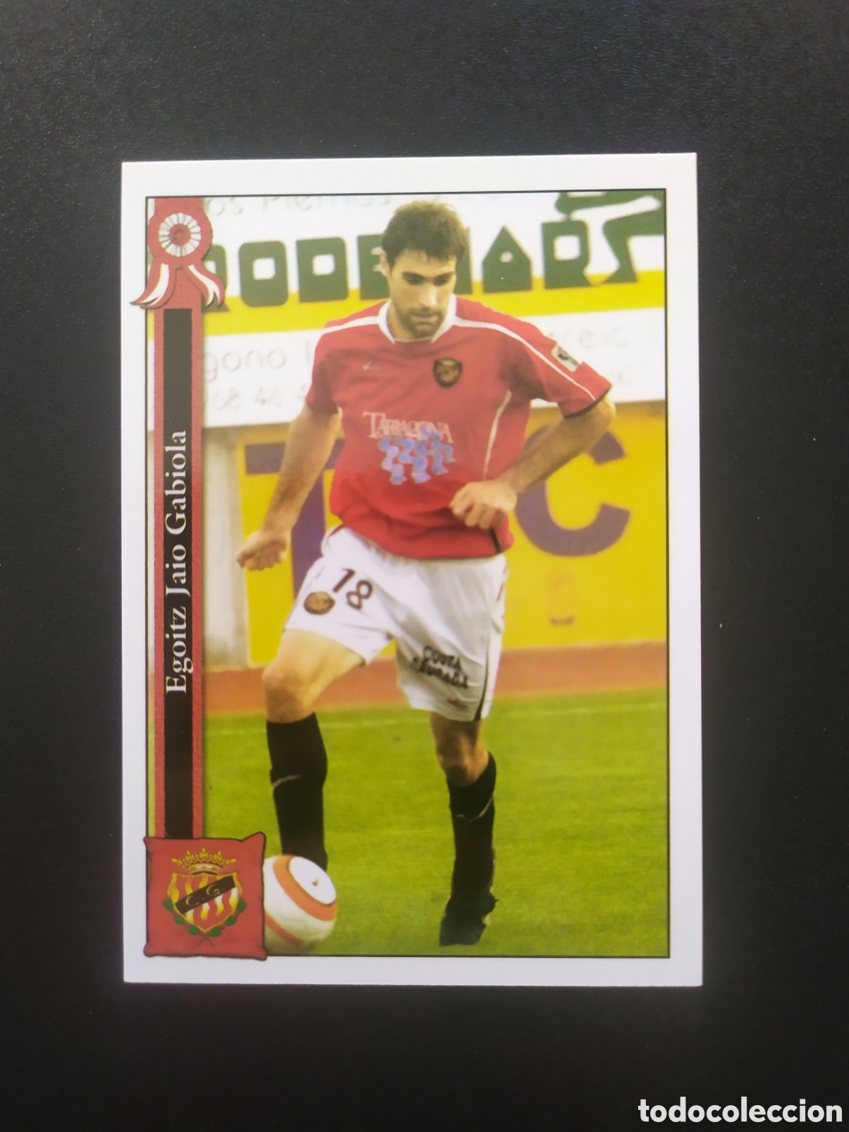 Cromos de Futebol: Mundicromo fichas Liga 2005 2006 05 06 Jairo n&deg; 778 Gimnastic Tarragona