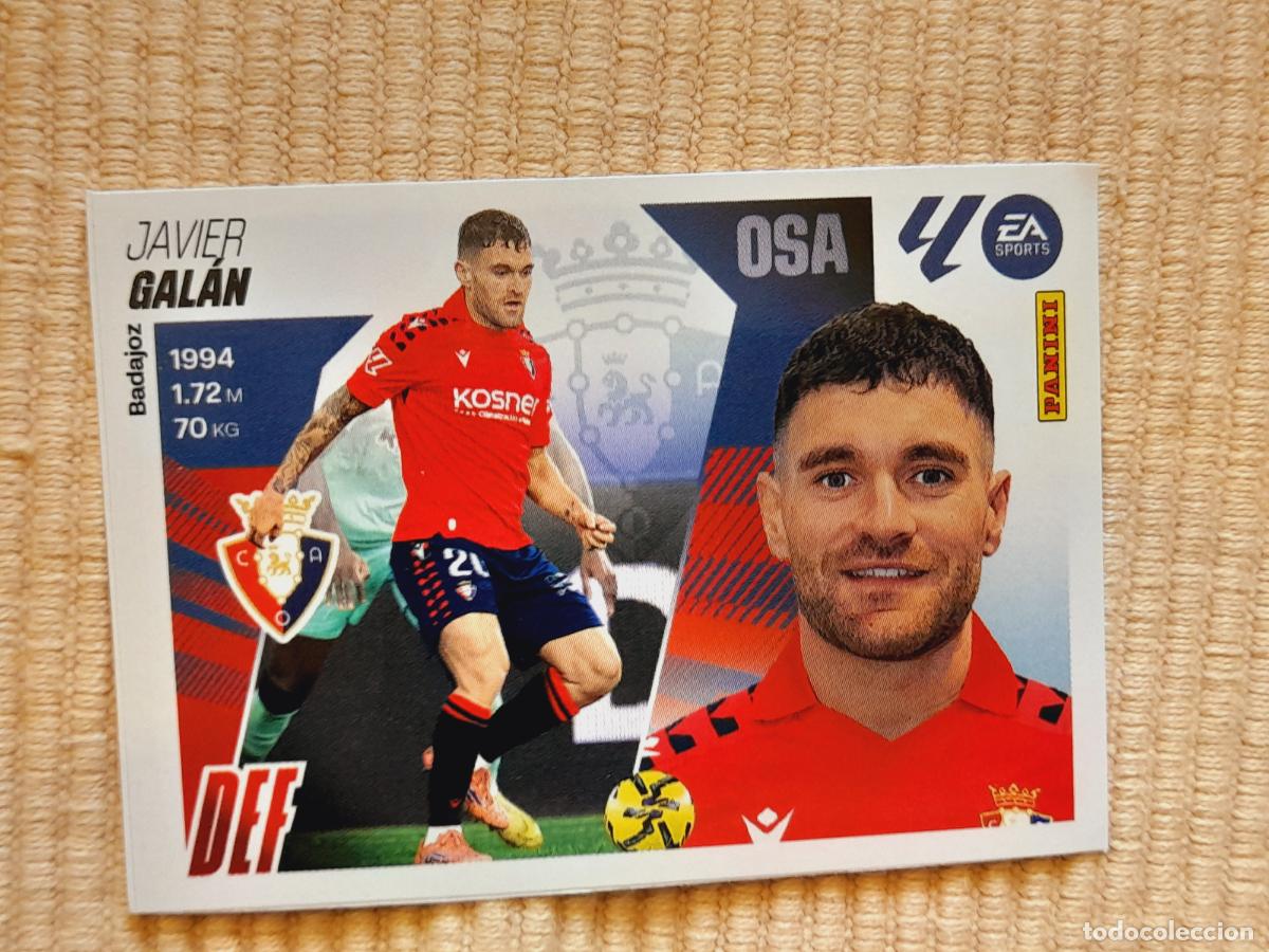 Cromos de Futebol: CROMO 24 GALAN (MERCADO INVIERNO ACTUALIZACION) C. AT. OSASUNA LIGA 25-26 2025 2026 &Aacute;LBUM ESTE