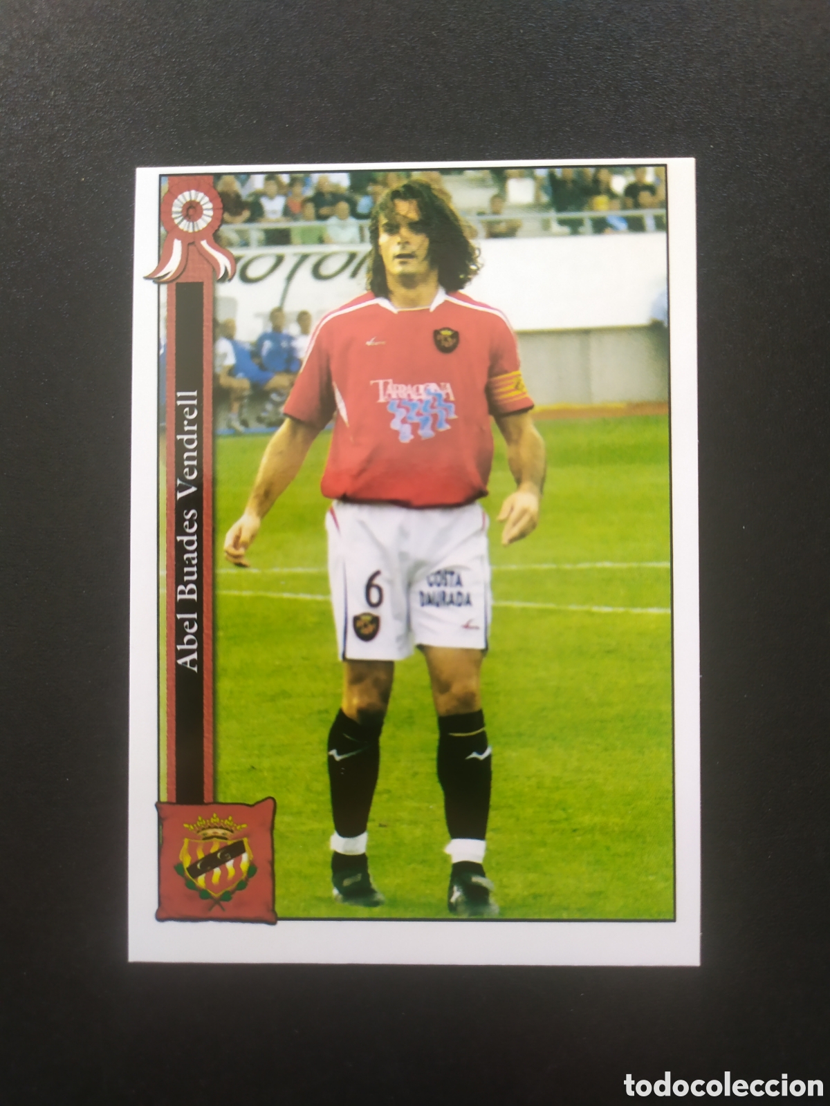 Cromos de Futebol: Mundicromo fichas Liga 2005 2006 05 06 Abel Buades n&deg; 782 Gimnastic Tarragona