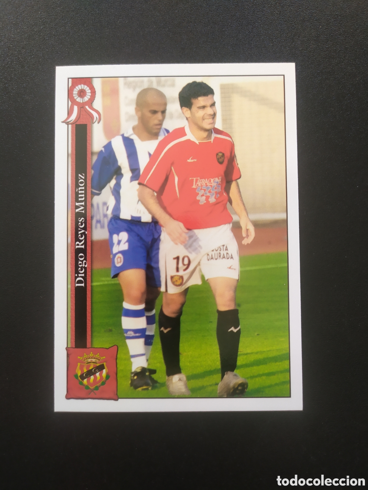 Cromos de Futebol: Mundicromo fichas Liga 2005 2006 05 06 Diego Reyes n&deg; 784 Gimnastic Tarragona
