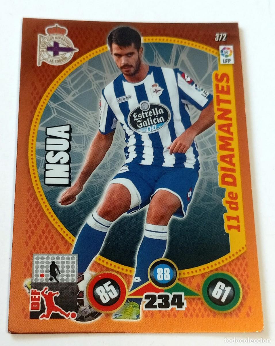 Cartes &agrave; collectionner de Football: CROMO FUTBOL ADRENALYN 2014-2015: DEPORTIVO CORU&Ntilde;A INS&Uacute;A DIAMANTES