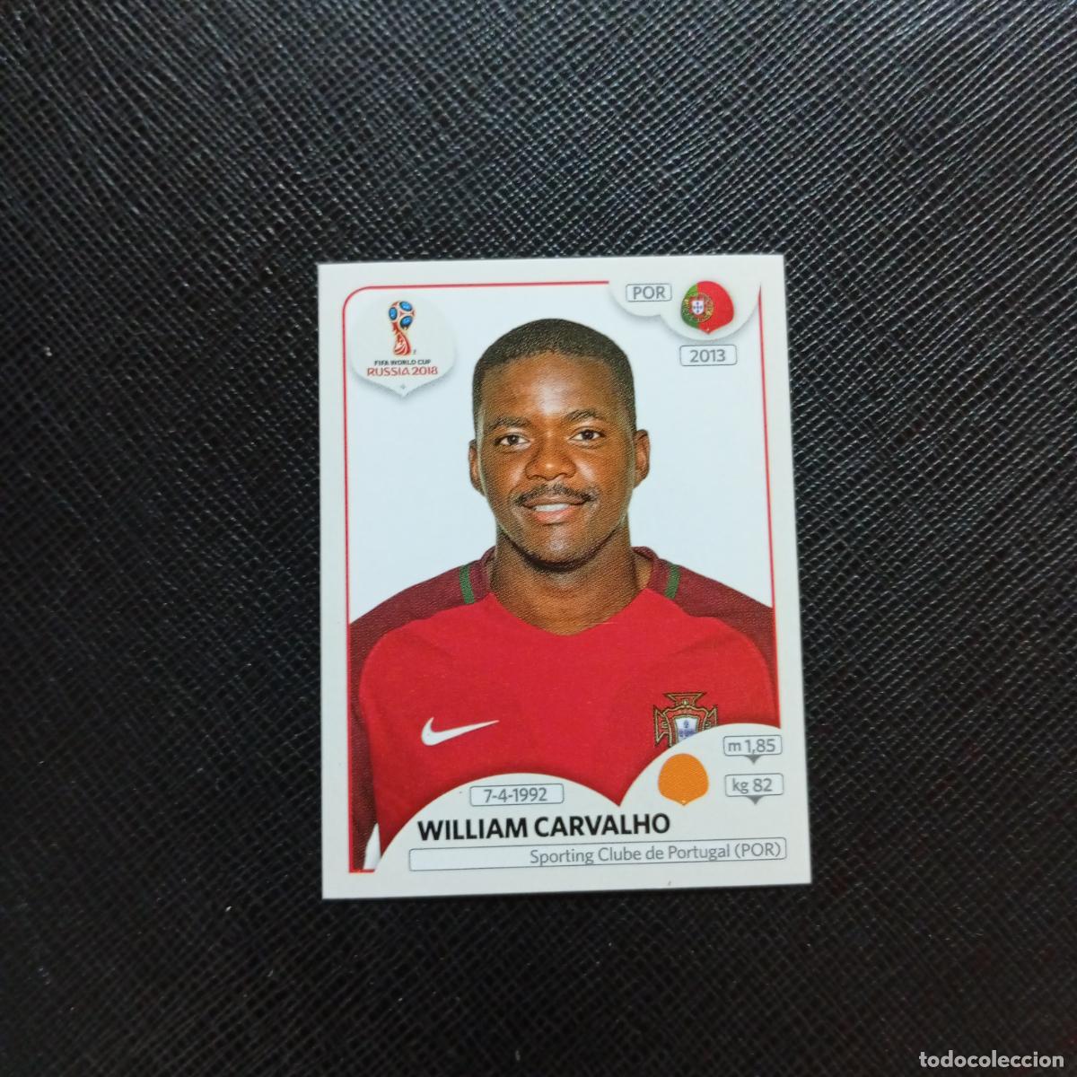 Cartes &agrave; collectionner de Football: 124 WILLIAM CARVALHO PORTUGAL PANINI MUNDIAL RUSIA 2018 CROMO FUTBOL 18 - SIN PEGAR - CJ2 ...