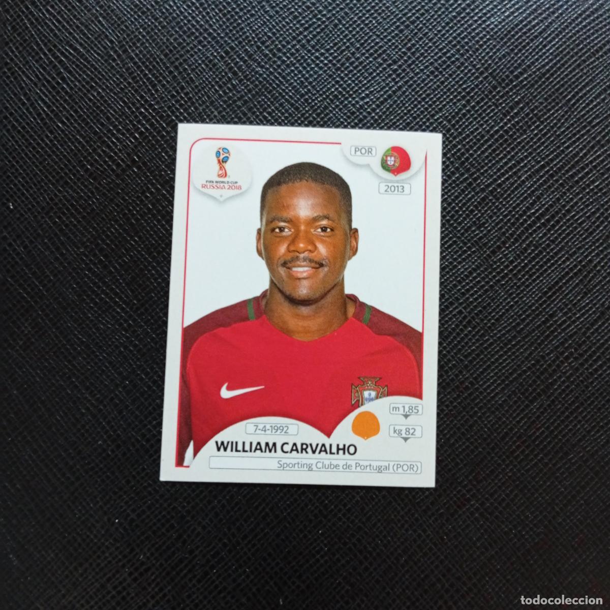 Cartes &agrave; collectionner de Football: 124 WILLIAM CARVALHO PORTUGAL PANINI MUNDIAL RUSIA 2018 CROMO FUTBOL 18 - SIN PEGAR - CJ2 ...