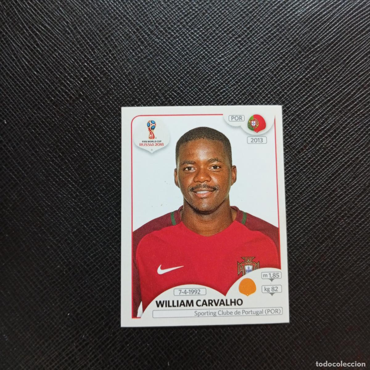 Cartes &agrave; collectionner de Football: 124 WILLIAM CARVALHO PORTUGAL PANINI MUNDIAL RUSIA 2018 CROMO FUTBOL 18 - SIN PEGAR - CJ2 ...
