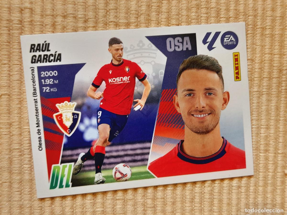 Cartes &agrave; collectionner de Football: CROMO 20 RAUL GARCIA (C. AT. OSASUNA) LIGA 25-26 2025 2026 &Aacute;LBUM ESTE