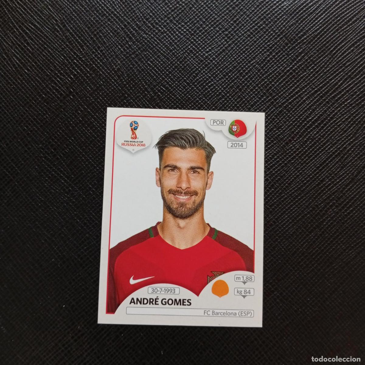 Cartes &agrave; collectionner de Football: 125 ANDRE GOMES PORTUGAL PANINI MUNDIAL RUSIA 2018 CROMO FUTBOL 18 - SIN PEGAR - CJ2