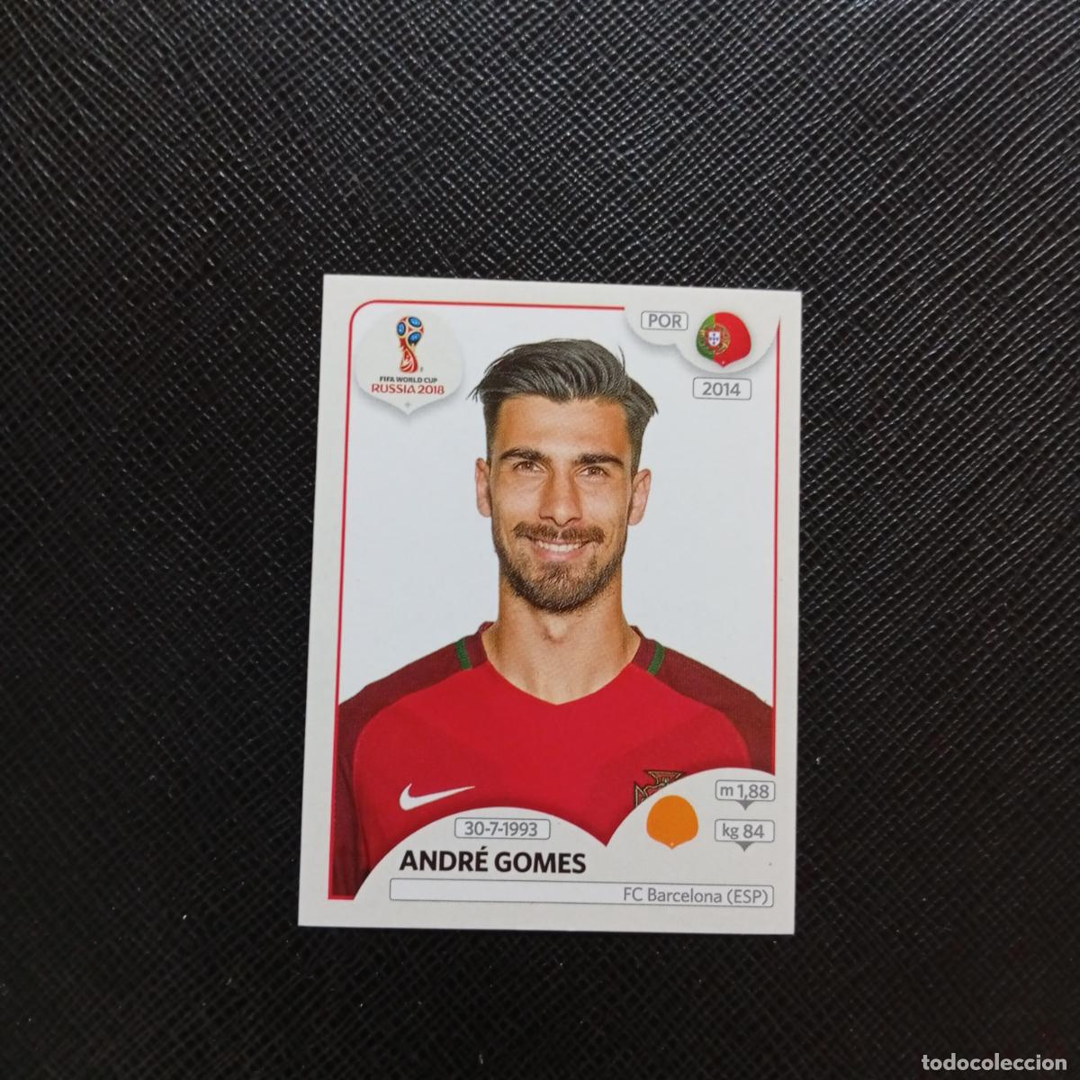 Cartes &agrave; collectionner de Football: 125 ANDRE GOMES PORTUGAL PANINI MUNDIAL RUSIA 2018 CROMO FUTBOL 18 - SIN PEGAR - CJ2