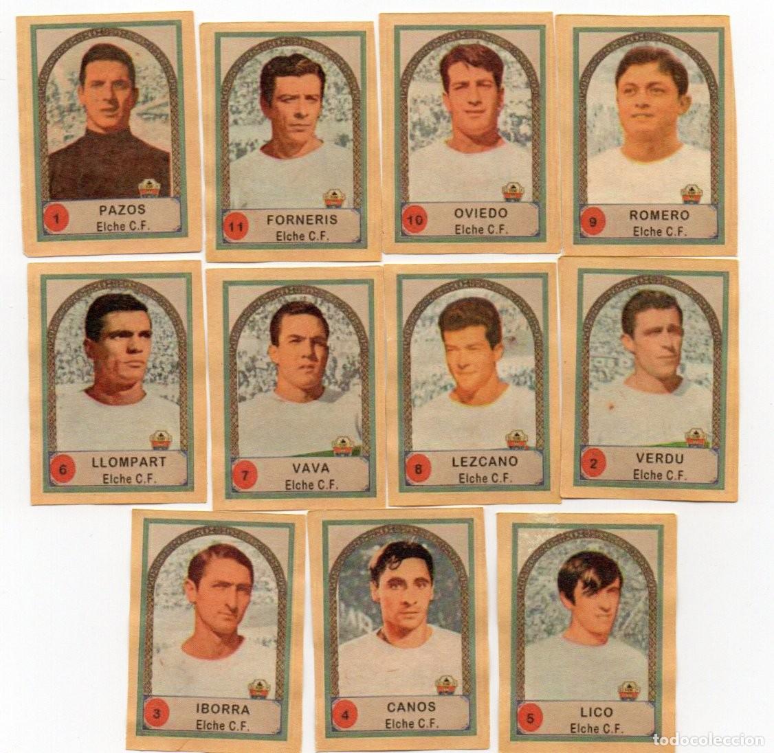Figurine di Calcio: ELCHE, 1966, DE CHOCOLATES NOGUEROLES,