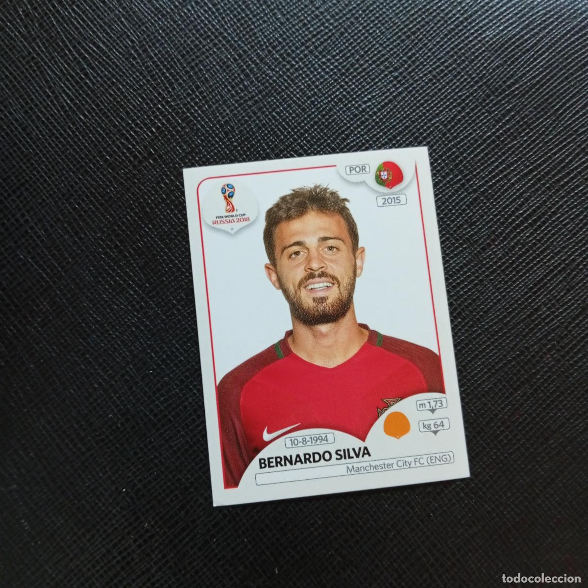 Cromos de f&uacute;tbol: 127 BERNARDO SILVA PORTUGAL PANINI MUNDIAL RUSIA 2018 CROMO FUTBOL 18 - SIN PEGAR - CJ2 .