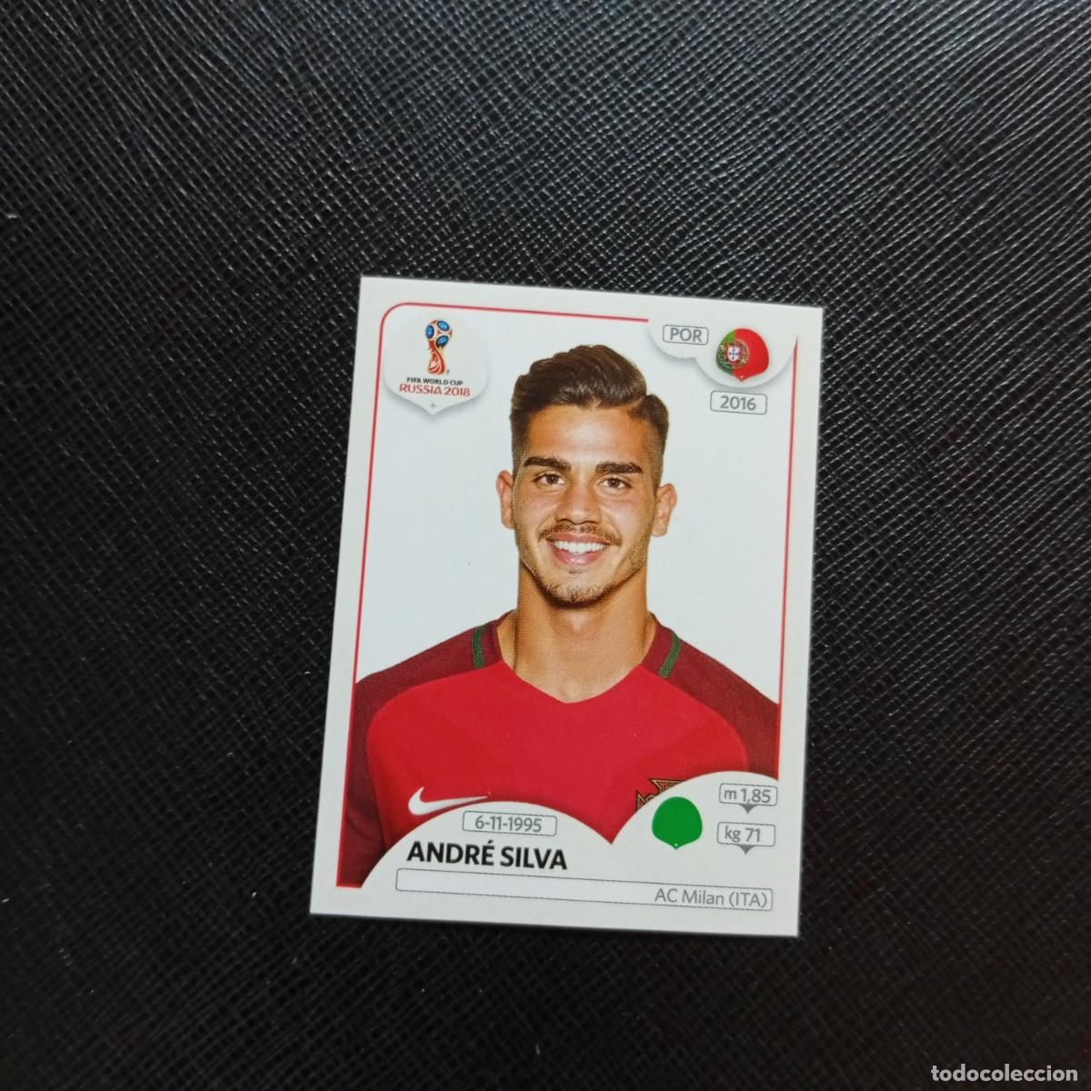 Cromos de f&uacute;tbol: 128 ANDRE SILVA PORTUGAL PANINI MUNDIAL RUSIA 2018 CROMO FUTBOL 18 - SIN PEGAR - CJ2