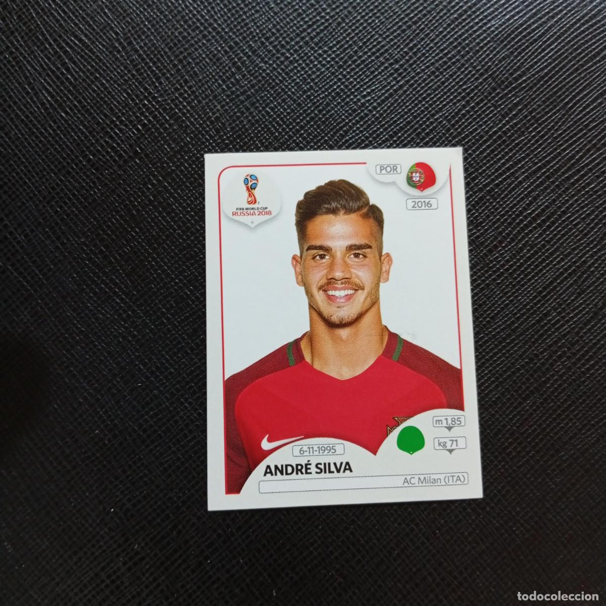 Cromos de f&uacute;tbol: 128 ANDRE SILVA PORTUGAL PANINI MUNDIAL RUSIA 2018 CROMO FUTBOL 18 - SIN PEGAR - CJ2 .