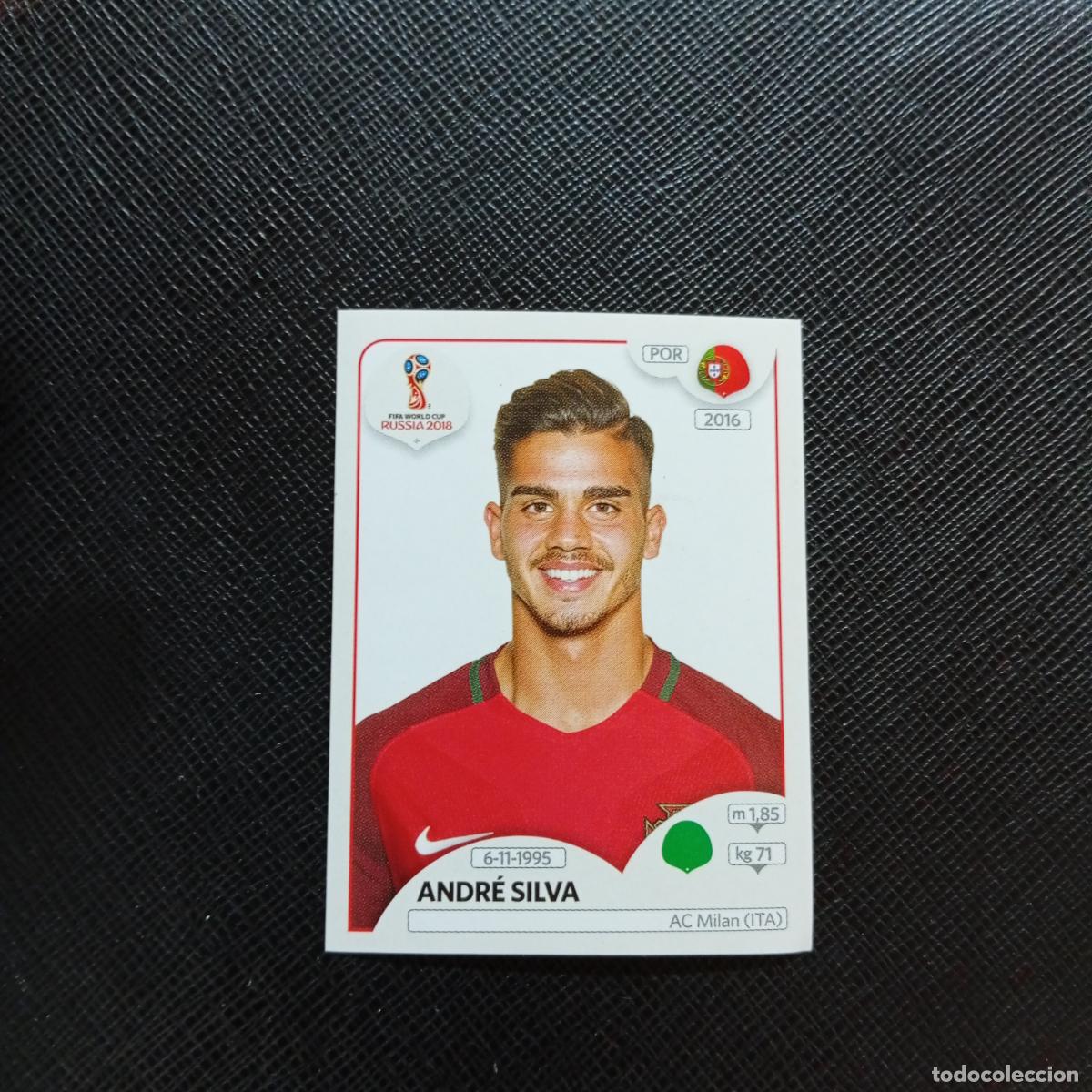 Cromos de f&uacute;tbol: 128 ANDRE SILVA PORTUGAL PANINI MUNDIAL RUSIA 2018 CROMO FUTBOL 18 - SIN PEGAR - CJ2 ..
