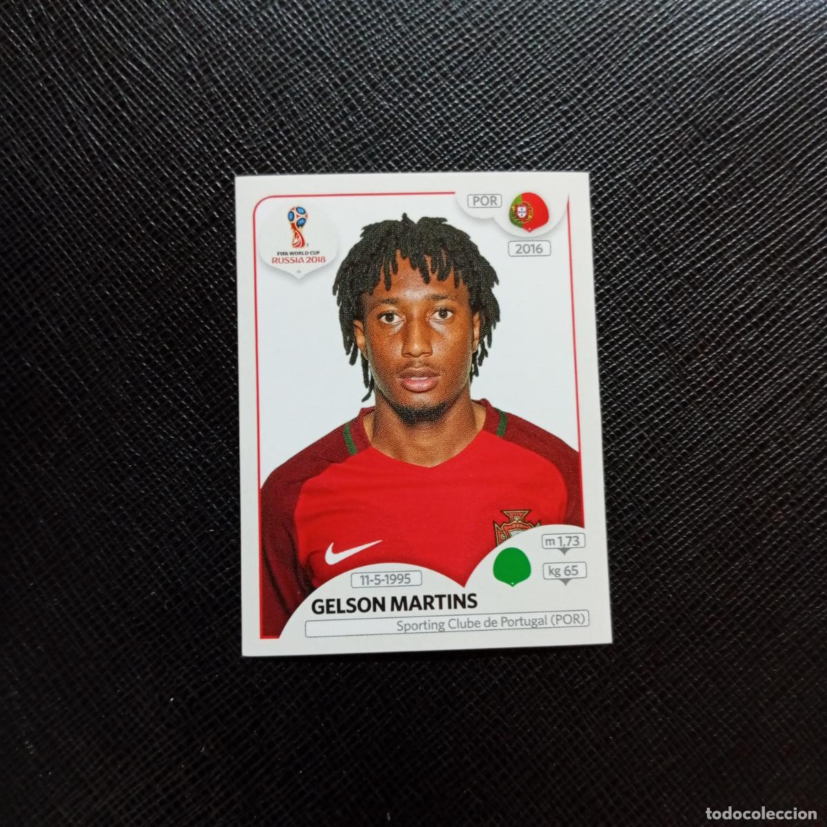 Cromos de f&uacute;tbol: 129 GELSON MARTINS PORTUGAL PANINI MUNDIAL RUSIA 2018 CROMO FUTBOL 18 - SIN PEGAR - CJ2 ..