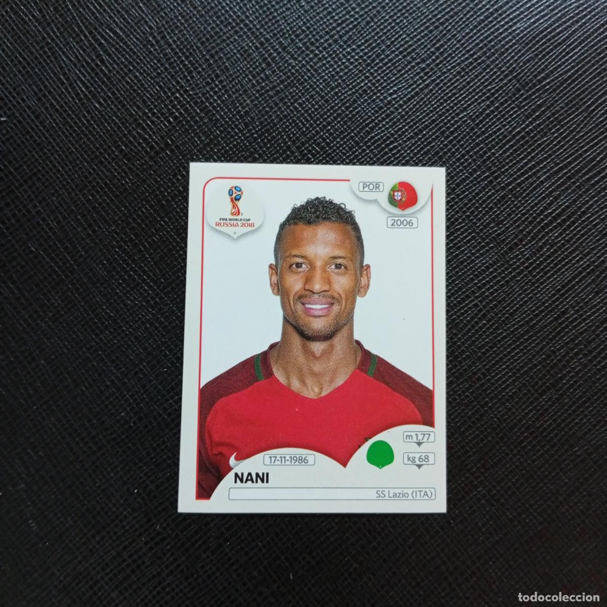 Cromos de f&uacute;tbol: 131 NANI PORTUGAL PANINI MUNDIAL RUSIA 2018 CROMO FUTBOL 18 - SIN PEGAR - CJ2