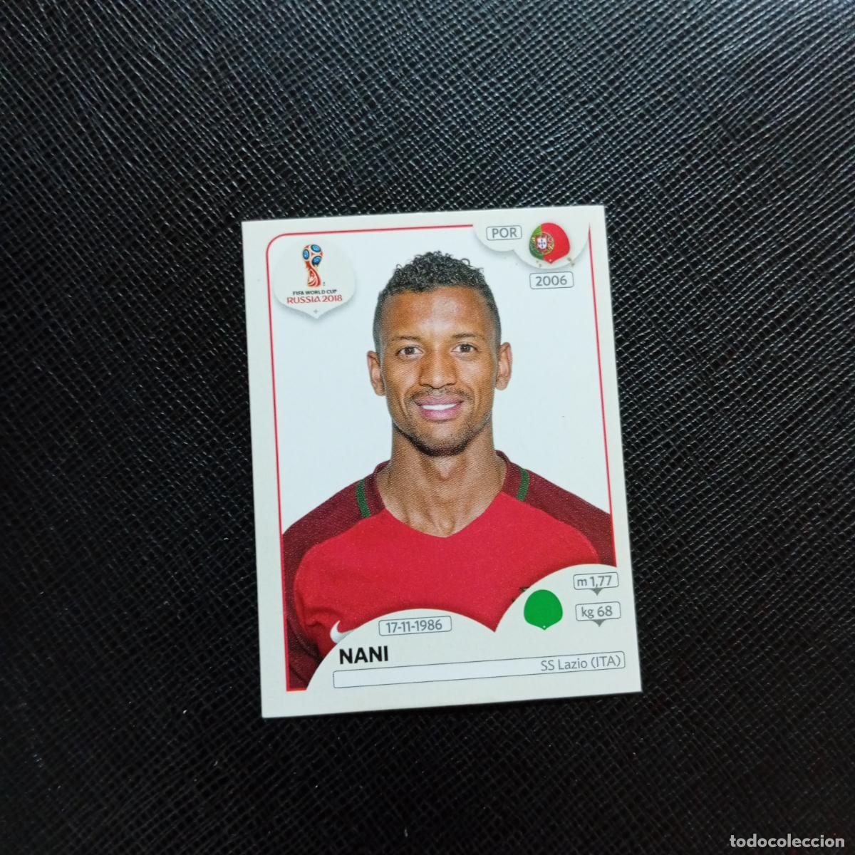 Cromos de f&uacute;tbol: 131 NANI PORTUGAL PANINI MUNDIAL RUSIA 2018 CROMO FUTBOL 18 - SIN PEGAR - CJ2