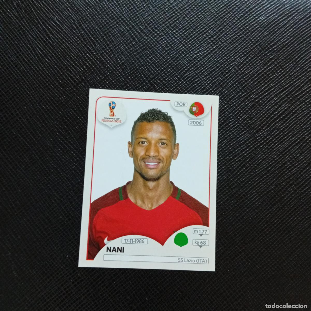 Cromos de f&uacute;tbol: 131 NANI PORTUGAL PANINI MUNDIAL RUSIA 2018 CROMO FUTBOL 18 - SIN PEGAR - CJ2 B