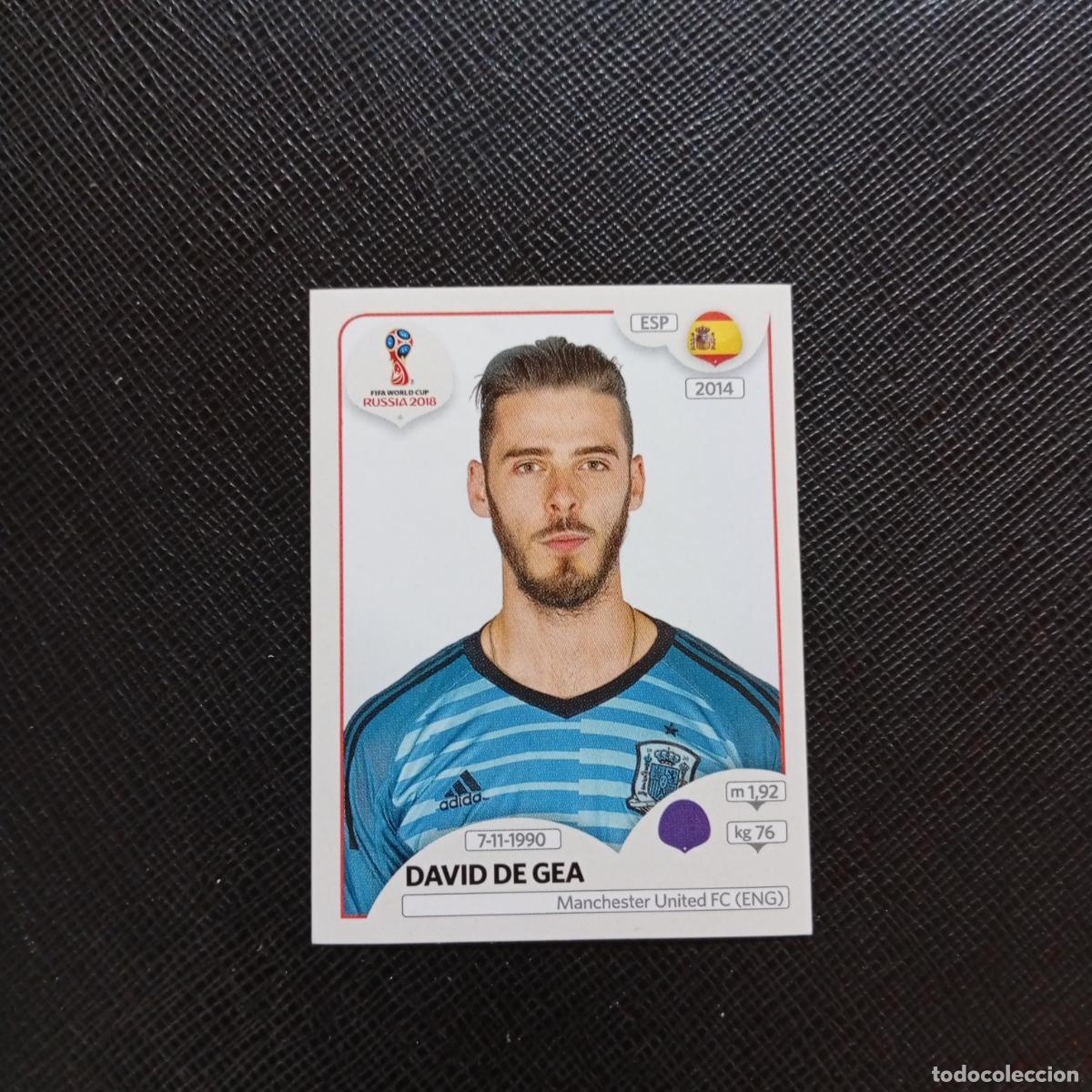 Cromos de f&uacute;tbol: 134 DE GEA ESPA&Ntilde;A PANINI MUNDIAL RUSIA 2018 CROMO FUTBOL 18 - SIN PEGAR - CJ2