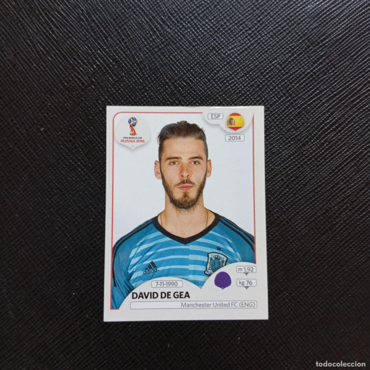 Cromos de f&uacute;tbol: 134 DE GEA ESPA&Ntilde;A PANINI MUNDIAL RUSIA 2018 CROMO FUTBOL 18 - SIN PEGAR - CJ2