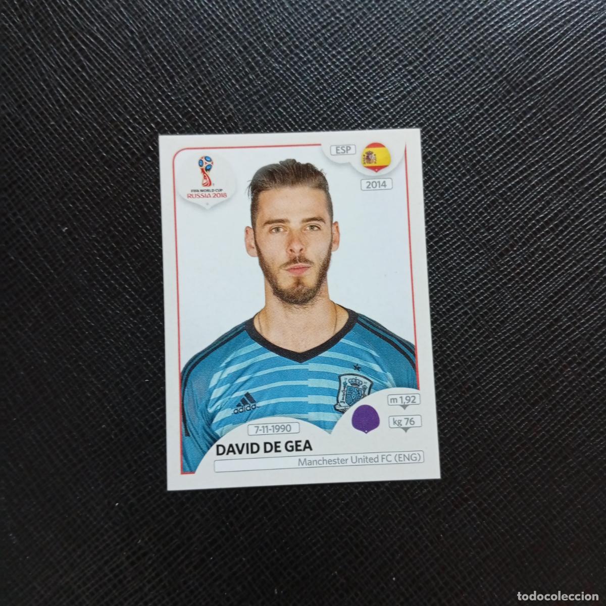 Cromos de f&uacute;tbol: 134 DE GEA ESPA&Ntilde;A PANINI MUNDIAL RUSIA 2018 CROMO FUTBOL 18 - SIN PEGAR - CJ2 .