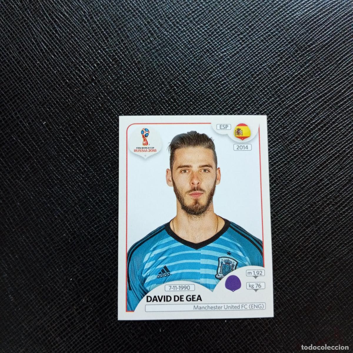 Cromos de f&uacute;tbol: 134 DE GEA ESPA&Ntilde;A PANINI MUNDIAL RUSIA 2018 CROMO FUTBOL 18 - SIN PEGAR - CJ2 .