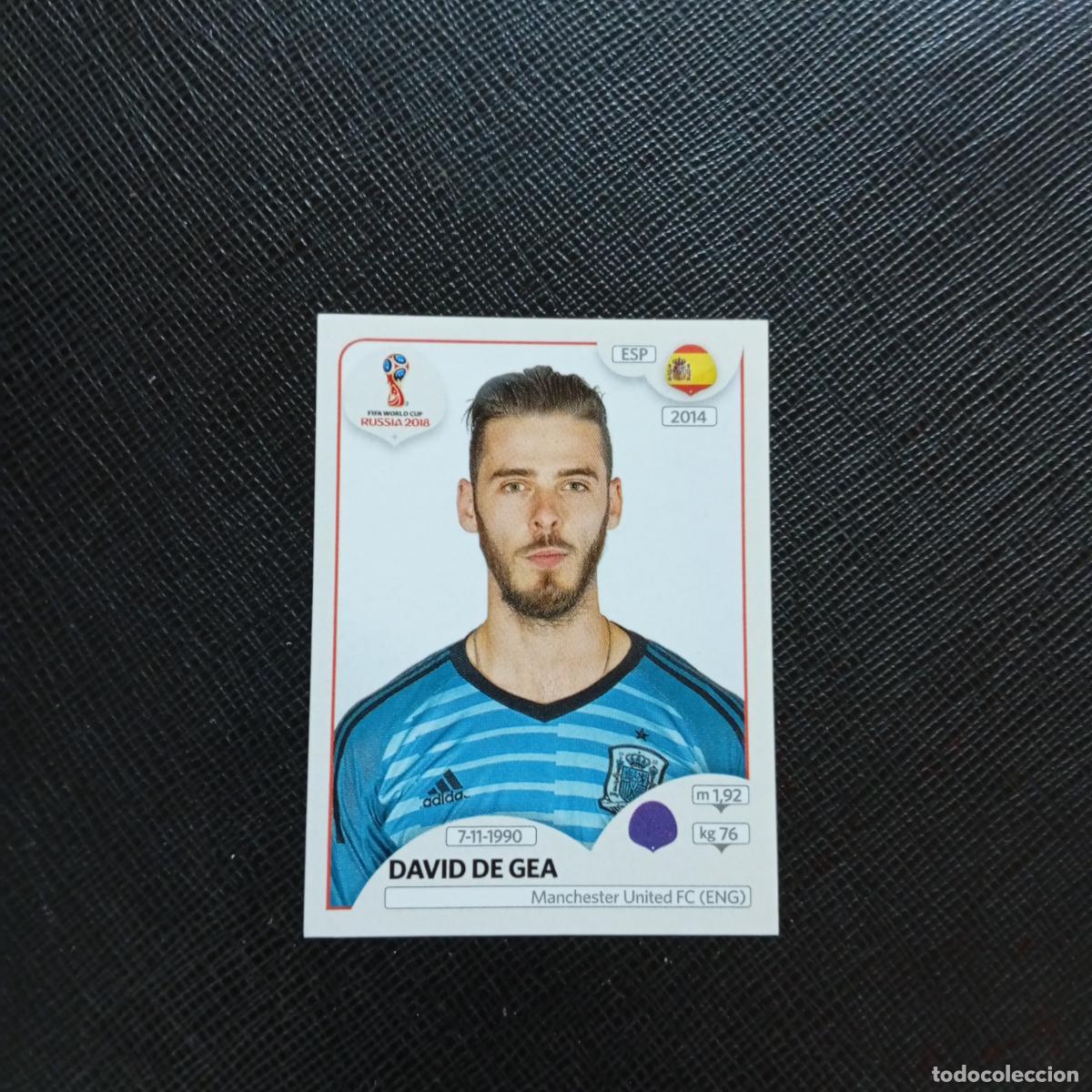 Cromos de f&uacute;tbol: 134 DE GEA ESPA&Ntilde;A PANINI MUNDIAL RUSIA 2018 CROMO FUTBOL 18 - SIN PEGAR - CJ2 ..
