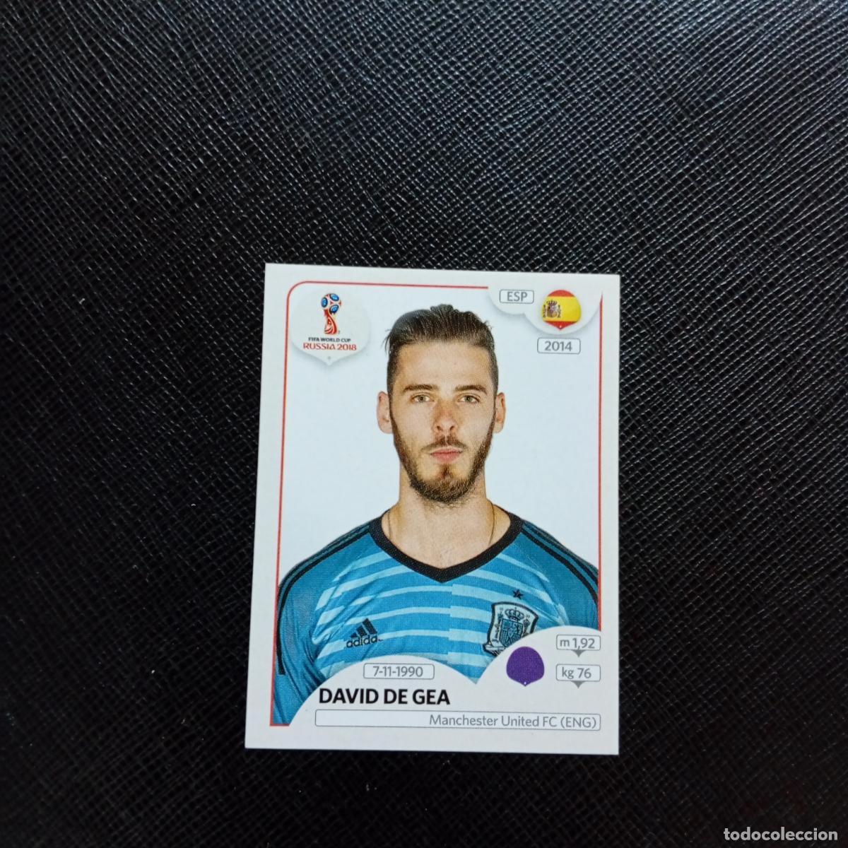 Cromos de f&uacute;tbol: 134 DE GEA ESPA&Ntilde;A PANINI MUNDIAL RUSIA 2018 CROMO FUTBOL 18 - SIN PEGAR - CJ2 ..