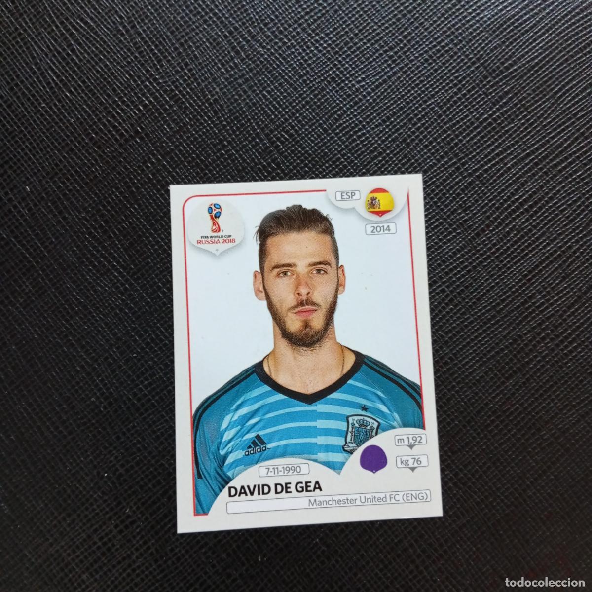 Cromos de f&uacute;tbol: 134 DE GEA ESPA&Ntilde;A PANINI MUNDIAL RUSIA 2018 CROMO FUTBOL 18 - SIN PEGAR - CJ2 ....