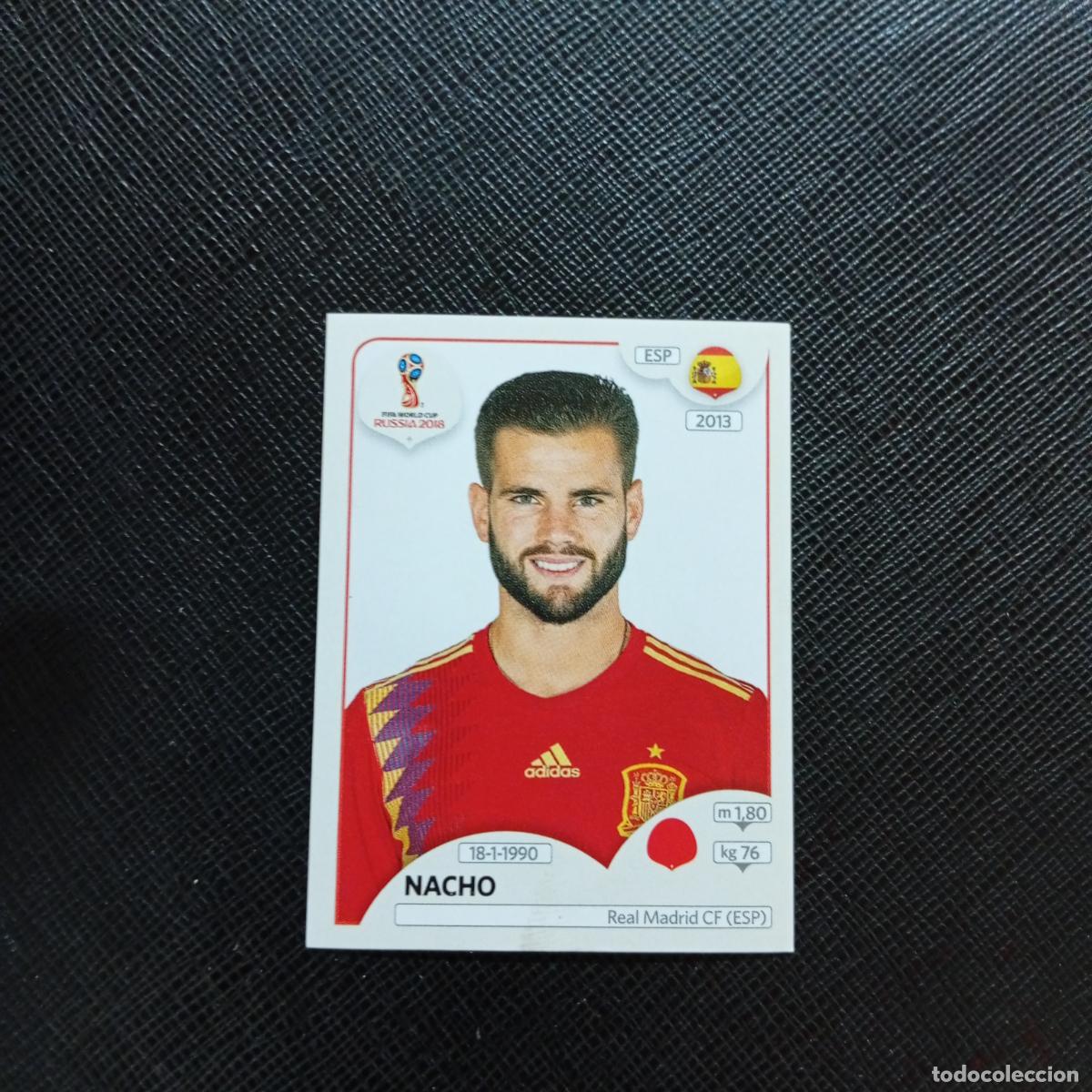 Cromos de f&uacute;tbol: 136 NACHO ESPA&Ntilde;A PANINI MUNDIAL RUSIA 2018 CROMO FUTBOL 18 - SIN PEGAR - CJ2