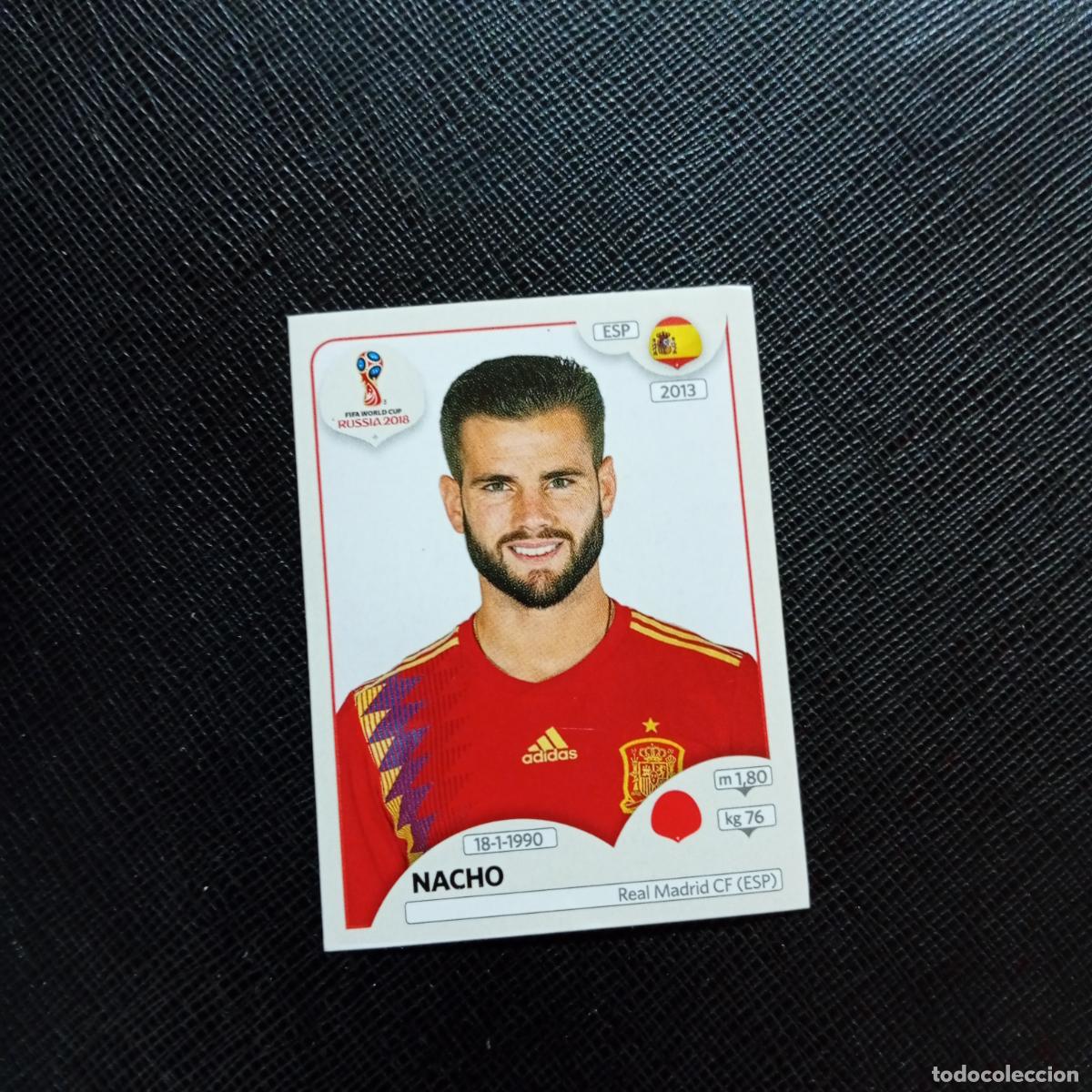 Cromos de f&uacute;tbol: 136 NACHO ESPA&Ntilde;A PANINI MUNDIAL RUSIA 2018 CROMO FUTBOL 18 - SIN PEGAR - CJ2