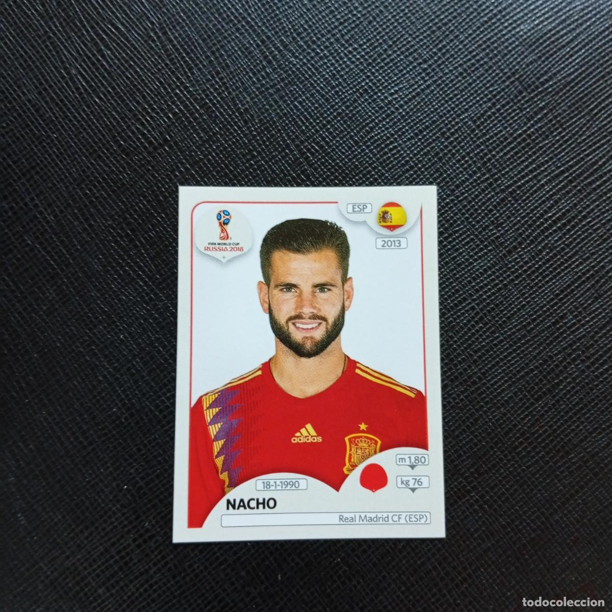 Cromos de f&uacute;tbol: 136 NACHO ESPA&Ntilde;A PANINI MUNDIAL RUSIA 2018 CROMO FUTBOL 18 - SIN PEGAR - CJ2 .