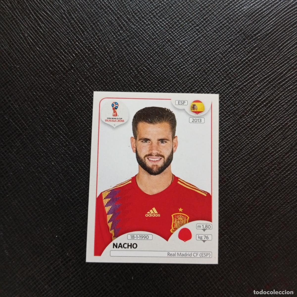 Cromos de f&uacute;tbol: 136 NACHO ESPA&Ntilde;A PANINI MUNDIAL RUSIA 2018 CROMO FUTBOL 18 - SIN PEGAR - CJ2 .