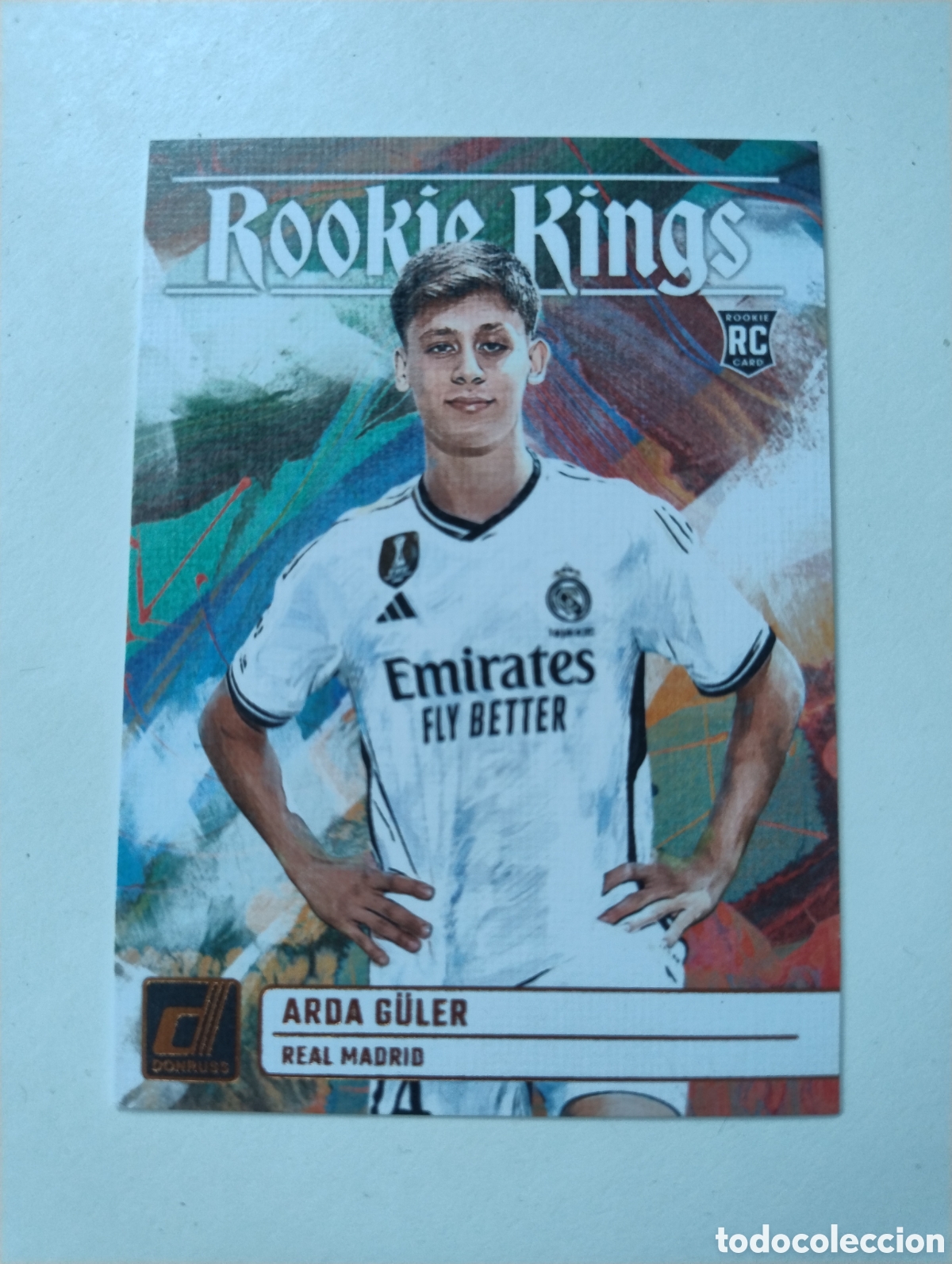 Cromos de f&uacute;tbol: 9 - Arda Guler - Real Madrid - Panini Donruss 2023 - 2024 Rookie Kings