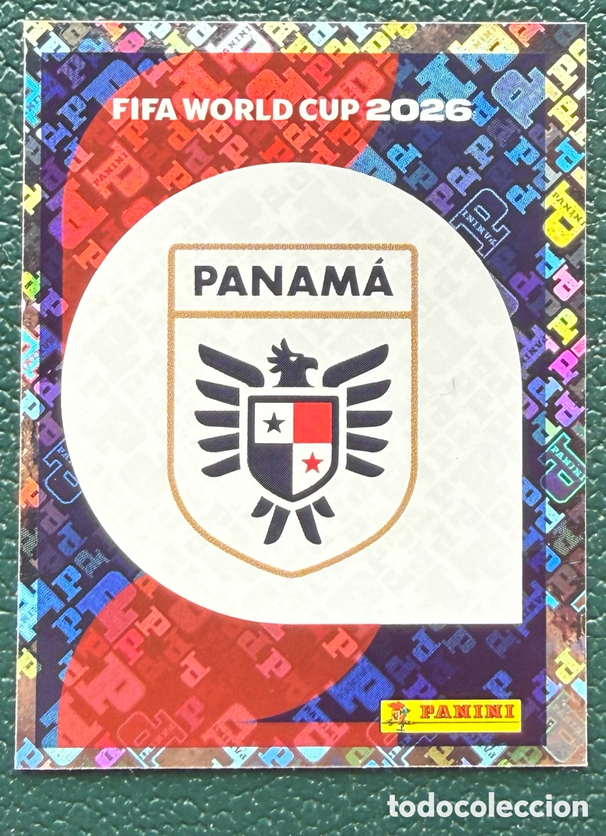 Cromos de f&uacute;tbol: PAN 1 ESCUDO PANAMA CROMOS ALBUM FIFA WORLD CUP MUNDIAL 2026 PANINI