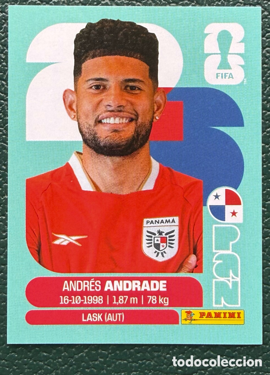 Cromos de f&uacute;tbol: PAN 5 / PAN5 ANDRES ANDRADE PANAMA CROMOS ALBUM FIFA WORLD CUP MUNDIAL 2026 PANINI