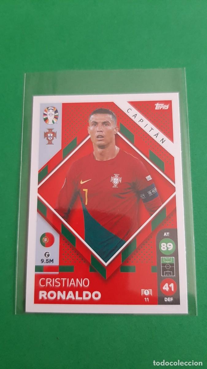 Football Stickers: (TOPPS)(EURO2024) CRISTIANO RONALDO EXCLUSIVO LIDL