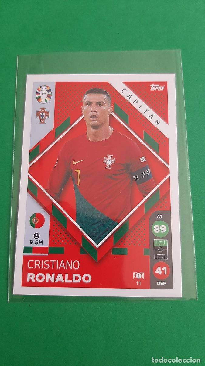 Football Stickers: (TOPPS)(EURO2024) CRISTIANO RONALDO EXCLUSIVO LIDL