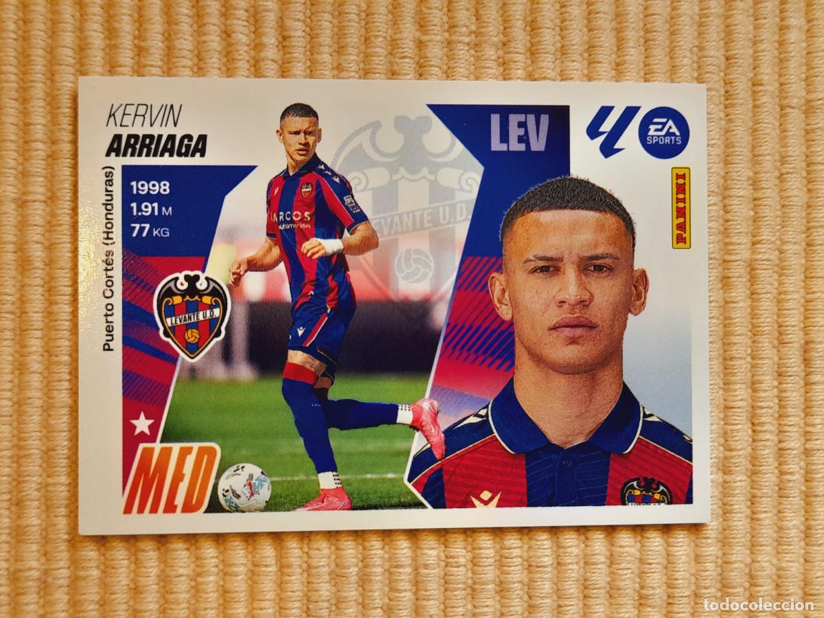 Cromos de f&uacute;tbol: CROMO 12 BIS ARRIAGA (COLOCA) LEVANTE UD LIGA 25-26 2025 2026 &Aacute;LBUM ESTE