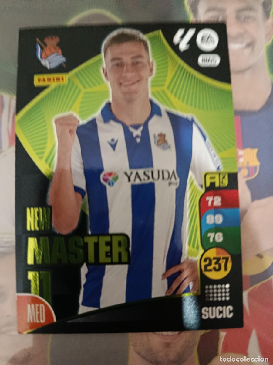 Cromos de f&uacute;tbol: Adrenalyn 24/25. 5- New M&aacute;ster 11. Sucic. Real Sociedad.
