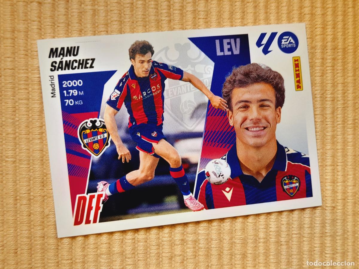 Cromos de f&uacute;tbol: CROMO 11 BIS MANU SANCHEZ (COLOCA) LEVANTE UD LIGA 25-26 2025 2026 &Aacute;LBUM ESTE