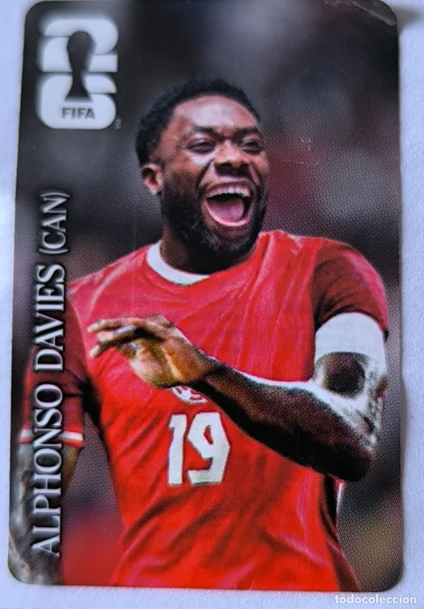 Cromos de f&uacute;tbol: ​Extra Stickers Coca-Cola Mundial 2026 - Alphonso Davies y Joshua Kimmich - Muy raros