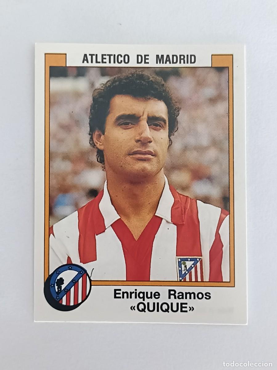 Cromos de f&uacute;tbol: #30 QUIQUE (ATLETICO DE MADRID) FUTBOL 88 PANINI