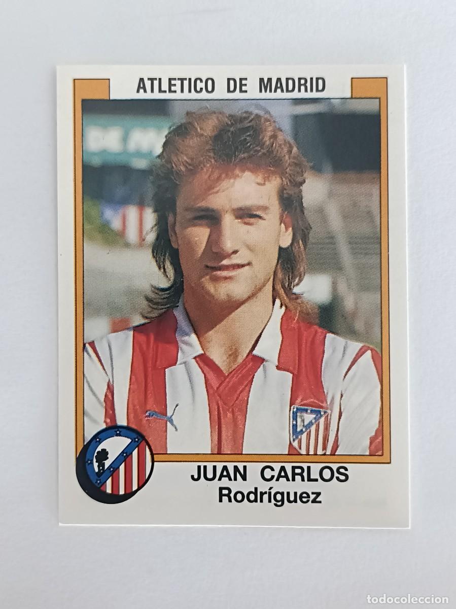 Cromos de f&uacute;tbol: #31 JUAN CARLOS (ATLETICO DE MADRID) FUTBOL 88 PANINI